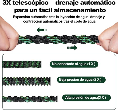 Manguera Para Jardin Expandible Mangueras Flexibles Mx