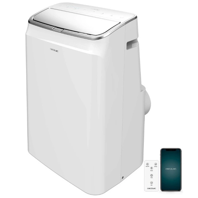 Aire acondicionado portátil - Cecotec ForceClima 12800 Soundless Heating Connected