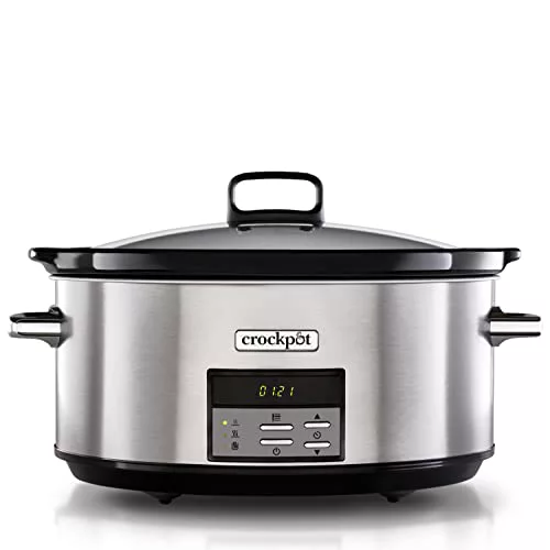 Crockpot Olla de Cocción Lenta Digital 7,5 L