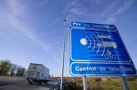 Radar Control De Velocidad Cartel