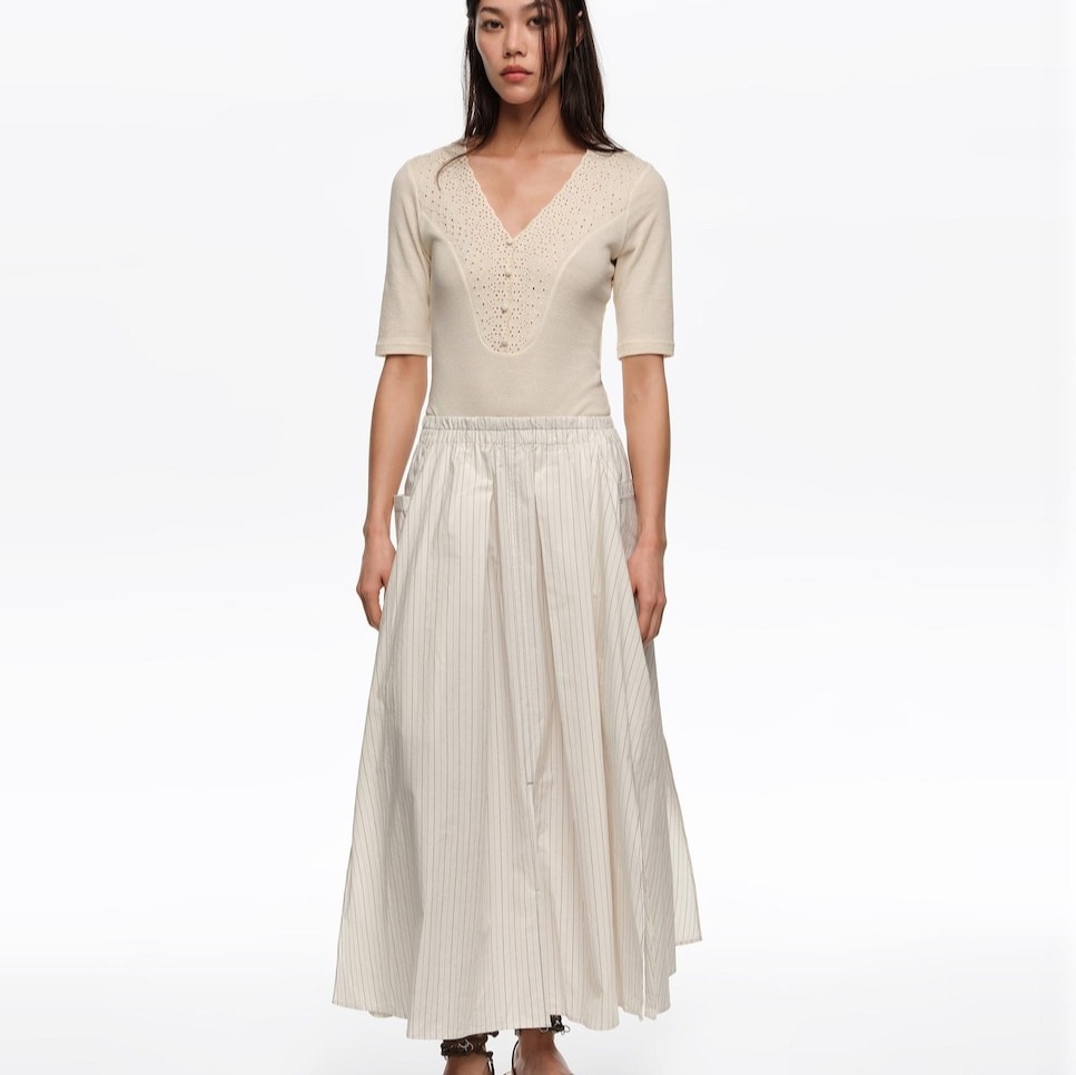 Falda de rayas Bimba y Lola