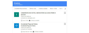 Tu búsqueda de trabajo ahora desde Google, el buscador muestra ofertas de empleo 