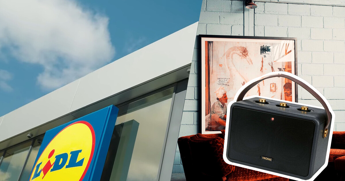Photo: xatakahome.com Lidl prices Tronic retro Bluetooth speaker at 24.99 euros
