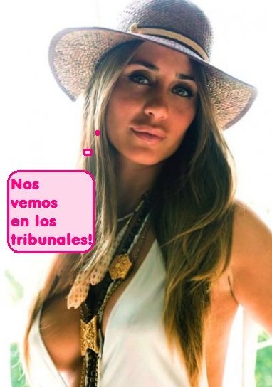 ¿Seguro que no estabas un poco pedo Elena Tablada?