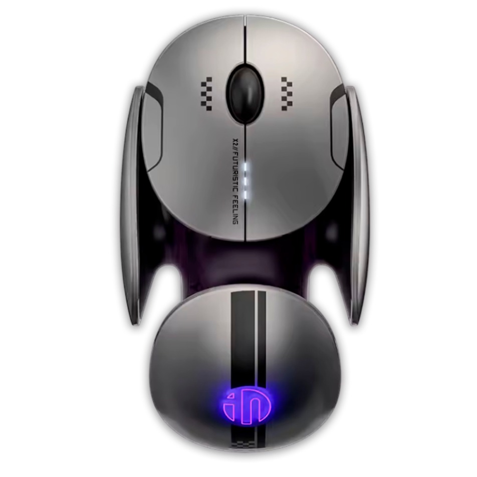 Mouse inalámbrico Bluetooth recargable X2 (Más cupón)