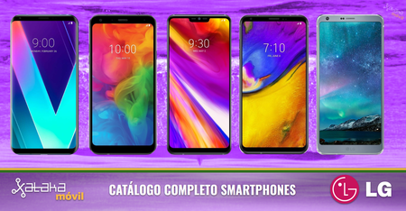 LG V35 ThinQ, así encaja dentro del catálogo completo de móviles LG en 2018