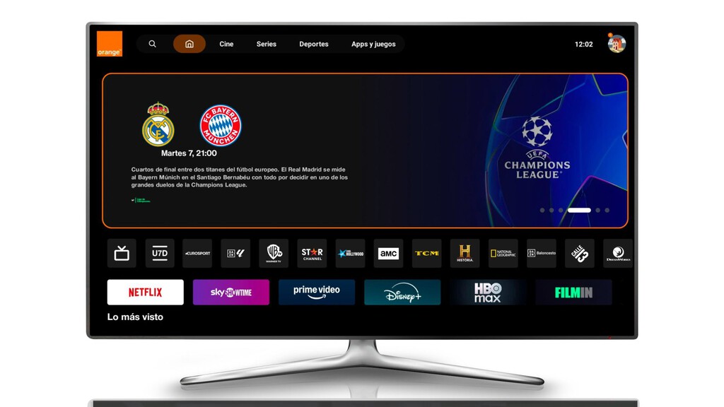 Orange TV quiere seguir mejorando la experiencia al emitir deportes como el fútbol. Estrenará nuevos canales con HDR en abril