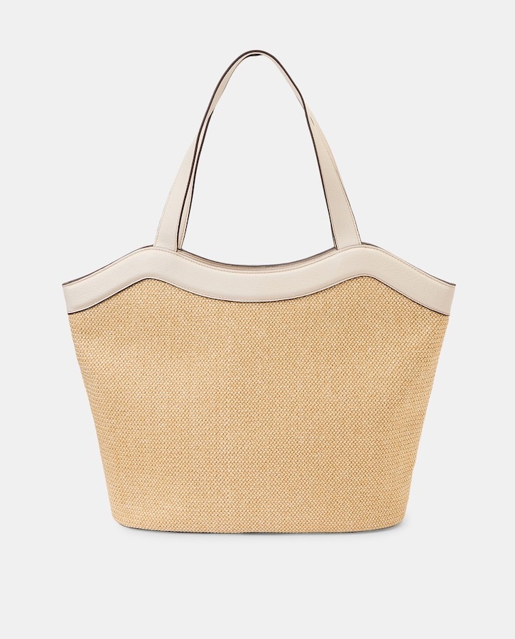 Bolso shopper de rafia Tintoretto