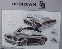 Obsidian CoupeR Mustang