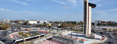 La rotonda más cara de Europa está en Valencia: 24 millones de euros y una torre abandonada con vistas a un descampado