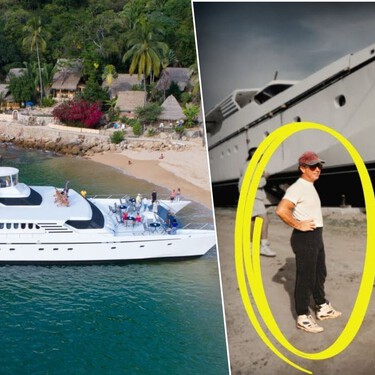 No podía permitirse el yate de sus sueños, así que este estadounidenses decidió constuirlo el mismo en el jardín de su casa