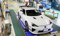 Concluye la producción del Lexus LFA