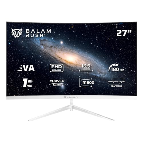Balam Rush Andromeda Monitor Gamer Curvo