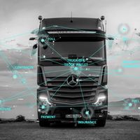 Daimler quiere que sus camiones "actúen en su propio nombre" y les está enseñando a realizar pagos