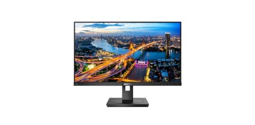 Monitor 4K PHILIPS 278B1-27 pulgadas, 60 Hz, 4 ms, IPS, ajuste de altura, altavoces, concentrador USB, PowerSensor (3840 x 2160, 350cd/m², HDMI/DP/USB-B/USB 3.2)