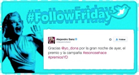#FollowFriday de Poprosa: de Premios Yo Dona y de lo bien que se lo pasan en 'Velvet'