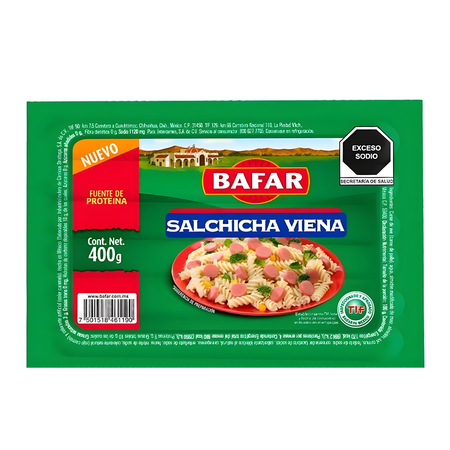 Bafar Salchicha Viena Profeco
