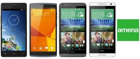 Kazam Tornado 348, HTC Desire 610, Desire 816 y Alcatel Nura son las novedades de Amena en navidad