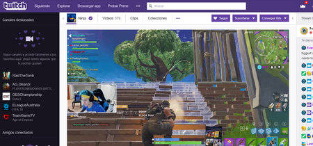 Más de 600.000 personas rompen el récord de Twitch viendo jugar a Ninja y Kim Dotcom, entre otros, a 'Fortnite'