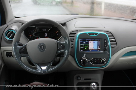Renault Captur 2013, vista interior