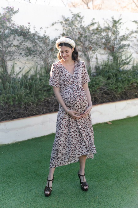 Vestido de invitada premamá