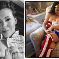 Alyssa Milano defendió la lactancia en público cuando la presentadora dijo 'No necesito ver eso'