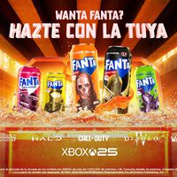 Call of Duty, Warcraft, Halo… Las nuevas latas de Fanta hacen homenaje a tus videojuegos favoritos para celebrar los 25 años de Xbox. ¡Vas a querer farmearlas!