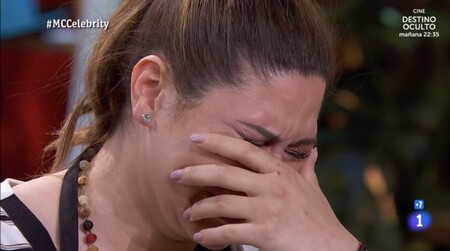 Expulsado Masterchef Celebrity 2021: Tamara deja las cocinas y llora sin consuelo por su situación económica