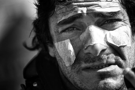 El Dakar 2012 en blanco y negro de la mano de François Flamand