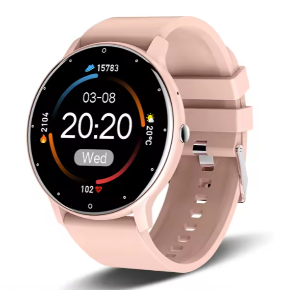 LIGE Waterproof Women Smart Band Watch Real-time Weather Forecast Men Watches Sports Ladies Smart Watch For Women Android IOS