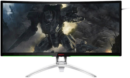 Agon AG352UCG, un enorme monitor curvo de 35 pulgadas pensado para jugones