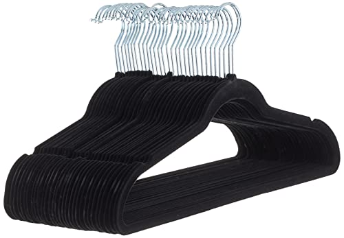 Paquete x30 Perchas de Terciopelo para Trajes Amazon Basics
