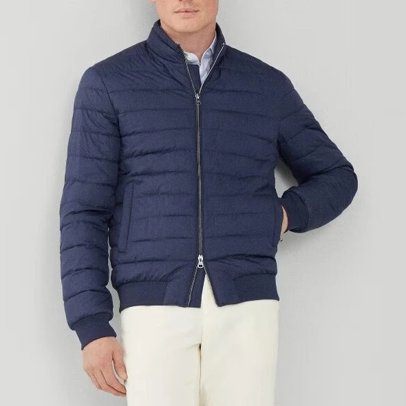 Hackett London Plumífero de hombre acolchado en tejido reciclado