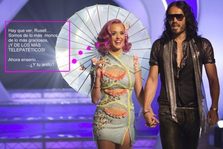 Katy Perry y Russel Brand: Los señores de los anillos... ¿Desanillados?