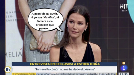 Esther Doña confiesa estar esperando TODAVÍA el pésame de Tamara Falcó por la muerte de su marido: eso sí, el marquesado de Griñón ya lo ha pedido, ¡ay las prioridades!