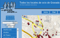 GranadaPeople: guía del ocio granadino con google maps