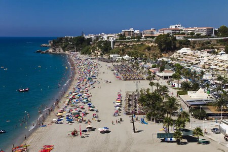 Pueblo Pesquero Masificado Turistas España