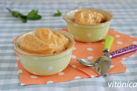 Helado de mango, plátano y melón sin azúcar: receta saludable vegana