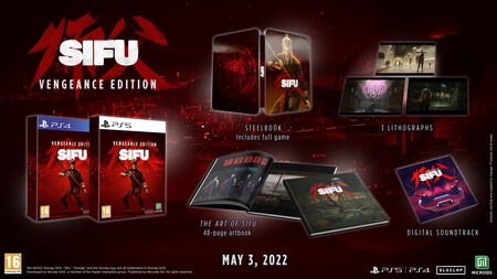 La edición física de Sifu ya está a la venta en PS4, PS5 y PC y bien acompañada de artículos especiales
