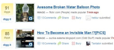 Digg también quiere imágenes