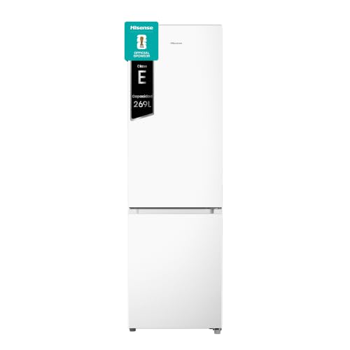 Hisense RB343D4CWE - Frigoríficos Combi, 269L