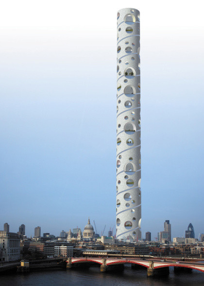 New Town Tower: la ciudad vertical de 1.500 metros en Londres