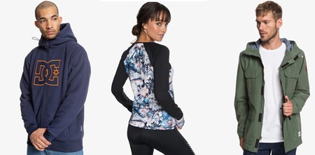 Oferta flash con un descuento del 25% extra en Quiksilver, Roxy y DC Shoes: las rebajas acumuladas llegan al 60%