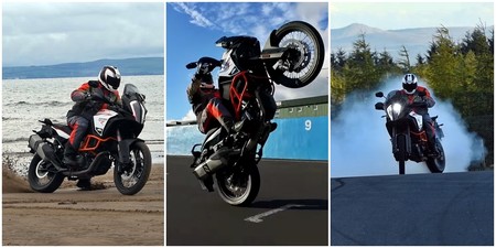 Playa, drifting y caballitos. Así de excitante puede ser el invierno con una KTM 1290 Super Adventure R
