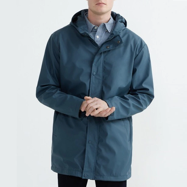 Unit Chubasquero hombre engomado capucha