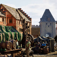 Tus acciones como político o criminal serán lo que den forma a tu ciudad medieval. Este city builder de THQ Nordic promete ser ambicioso como pocos