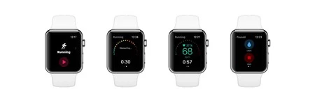 Apple Watch用アプリを使用すると、ゾーンごとの強度をリアルタイムで測定できるトレーニングを実行できます。