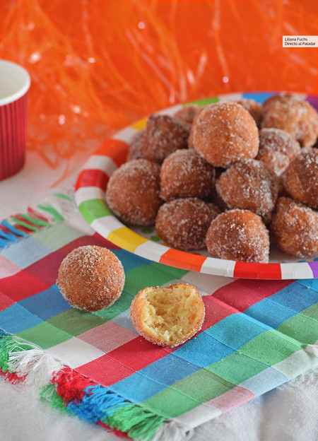 Quarkinis o buñuelos de queso quark. Receta de Carnaval