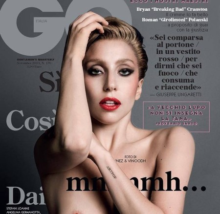 Lady Gaga se nos queda en pelota picada para GQ Italia, ¡alegría!