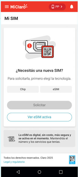 Solicitar Esim Desde Mi Claro